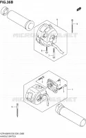 COMMODOS (VZR1800ZK9/ZL0) pour Suzuki INTRUDER 1800 2010