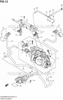 CORPS DE PAPILLON pour Suzuki INTRUDER 1800 2010