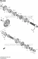 TRANSMISSION (MODEL L0) pour Suzuki INTRUDER 1800 2010