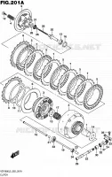 EMBRAYAGE (VZR1800L5 E02) pour Suzuki INTRUDER 1800 2015