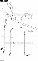 GUIDON (VZR1800L5 E43) pour Suzuki INTRUDER 1800 2015