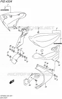 CARENAGES ARRIERE pour Suzuki INTRUDER 1800 2016