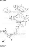 BAC A BATTERIE   OUTILS pour Suzuki INTRUDER 1800 2016