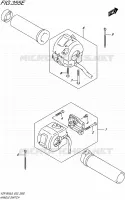 COMMODOS (VZR1800BZUFL6 E19) pour Suzuki INTRUDER 1800 2016