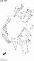 COUVERCLES DE CADRE AVANT (VZR1800L6 E99) pour Suzuki BOULEVARD 1800 2016