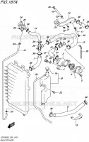 DURITE DE RADIATEUR pour Suzuki BOULEVARD 1800 2016