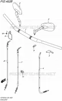 GUIDON (VZR1800BZL6 E99) pour Suzuki BOULEVARD 1800 2016