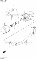 RADIATEUR D'HUILE pour Suzuki BOULEVARD 1800 2016