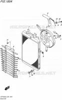 RADIATEUR pour Suzuki BOULEVARD 1800 2016