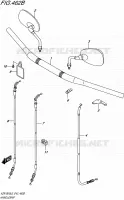 GUIDON (VZR1800BZL6 E43) pour Suzuki BOULEVARD 1800 2016