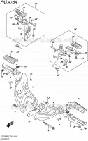 REPOSE PIED pour Suzuki BOULEVARD 1800 2016