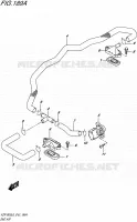 SYSTEME RECYCLAGE GAZ ECHAPPEMENT pour Suzuki BOULEVARD 1800 2016