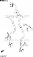 DURITE DE FREIN AVANT pour Suzuki INTRUDER 1800 2017
