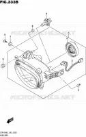 PHARE (VZR1800L5 E19) pour Suzuki INTRUDER 1800 2015