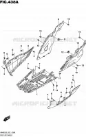 CARENAGES INFERIEUR pour Suzuki BURGMAN 400 2018