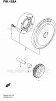 ROUE LIBRE DE DEMARREUR pour Suzuki BURGMAN 400 2018