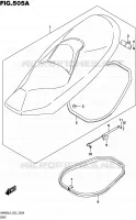 SELLE pour Suzuki BURGMAN 400 2018