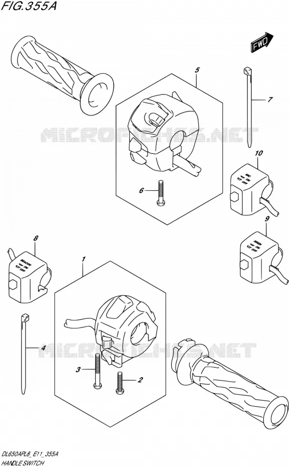 COMMODOS Suzuki MOTO 650 V-STROM 2018  DL650AP L8 (E11)