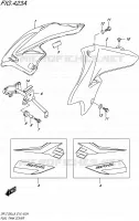 RESERVOIR D'ESSENCE   COUVERCLES pour Suzuki DR-Z 125 2018