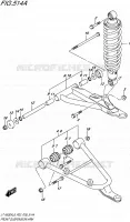 BRAS SUSPENSION AVANT pour Suzuki KINGQUAD 500 2018