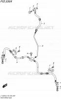 DURITE DE FREIN AVANT pour Suzuki KINGQUAD 500 2018