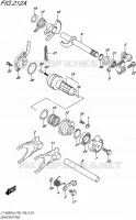 ENSEMBLE SELECTEUR DE VITESSES pour Suzuki KINGQUAD 500 2018