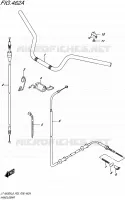 GUIDON pour Suzuki KINGQUAD 500 2018