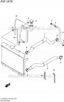 DURITE DE RADIATEUR pour Suzuki KINGQUAD 500 2018