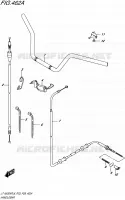 GUIDON pour Suzuki KINGQUAD 500 2018
