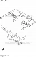 REPOSE PIED pour Suzuki KINGQUAD 500 2018