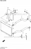 DURITE DE RADIATEUR pour Suzuki KINGQUAD 500 2017