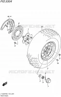 ROUE AVANT pour Suzuki KINGQUAD 500 2017