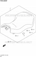 SELLE pour Suzuki KINGQUAD 500 2017