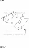 CARENAGES ARRIERE pour Suzuki SV 650 2008