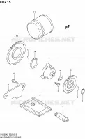 POMPE A HUILE pour Suzuki SV 650 2008