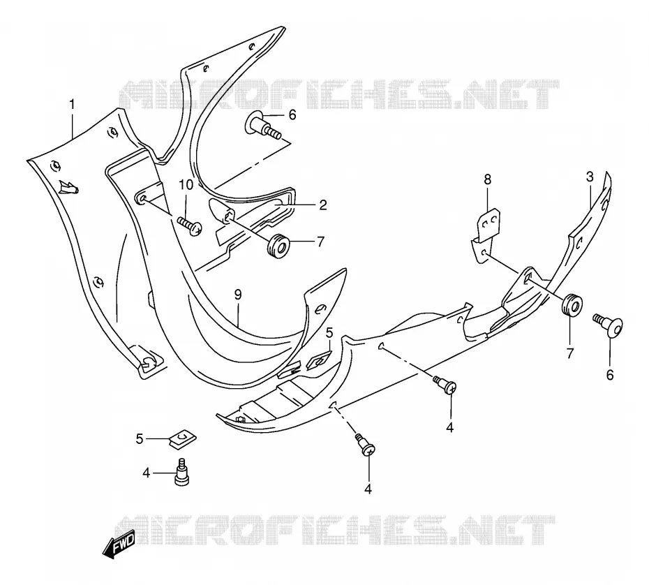 SABOT Suzuki MOTO 600 GSX-F 2003  GSX600FK3(E2)