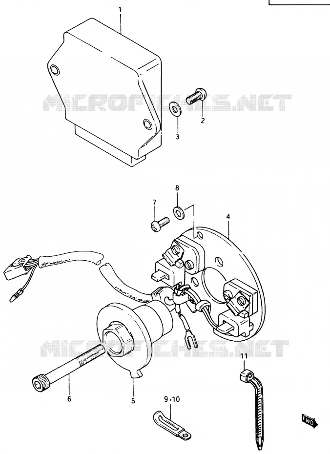 ALTERNATEUR Suzuki MOTO 750 GSX-E 1984  GSX750EFE(D/E)
