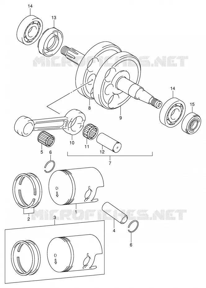 VILEBREQUIN Suzuki MOTO 50 JR 2003  JR50K3(P3/P28)