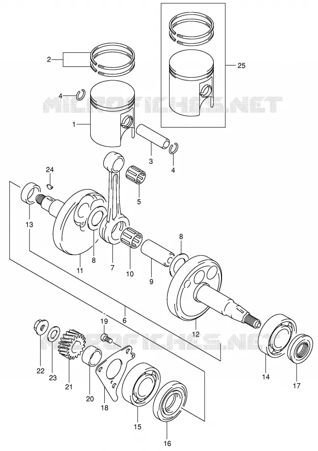 VILEBREQUIN Suzuki MOTO 80 JR 2001  JR80K1(P3/P28)