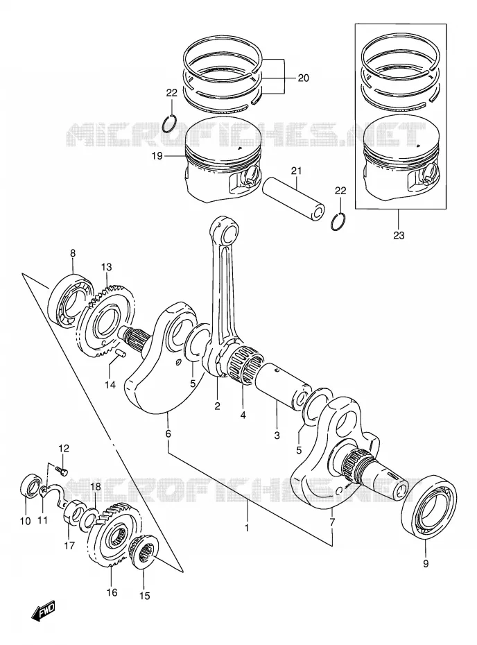 VILEBREQUIN Suzuki MOTO 650 BOULEVARD 2002  LS650PK2(E3/E28)
