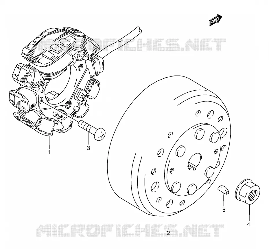 ALLUMAGE ROTOR - STATOR Suzuki SCOOTER 50 AE 1993  AE50P(E28)