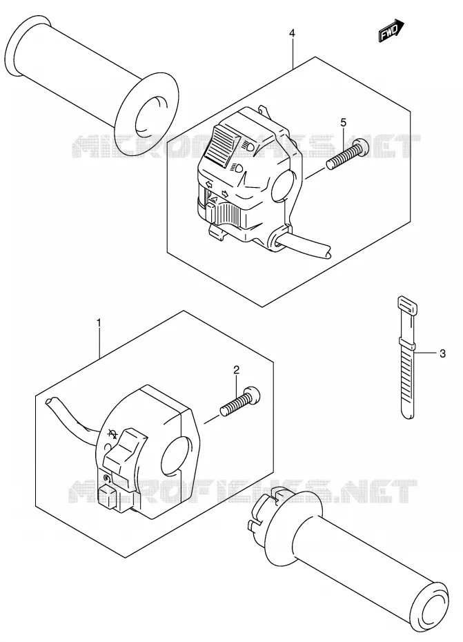 COMMODOS (DR-Z400EY/EK1/EK2/EK3/EK4 E24) Suzuki MOTO 400 DR-Z 2000  DR-Z400Y(E1)
