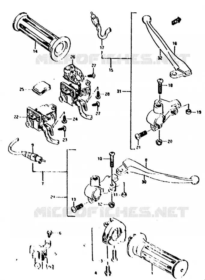 COMMODOS Suzuki SCOOTER 50 ADDRESS 1994  AH50GR(N/R)