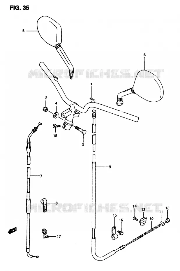GUIDON Suzuki SCOOTER 50 AP 2007  AP507(T/7/V)