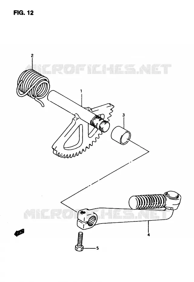 KICK Suzuki SCOOTER 50 AP 2007  AP507(T/7/V)