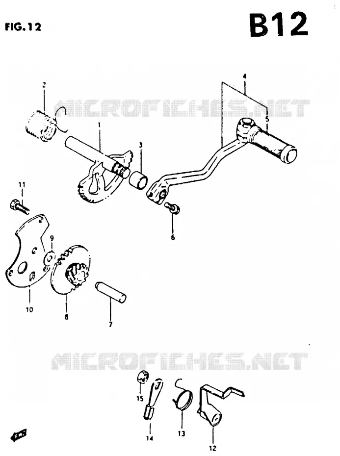 KICK Suzuki SCOOTER 50 CP 1995  CP50CHFS