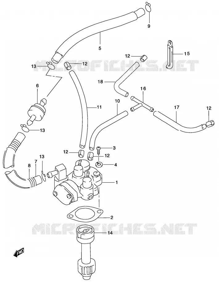 POMPE A HUILE (MODELE K3/K4) Suzuki SCOOTER 50 KATANA 2002  AY50K2(P19)