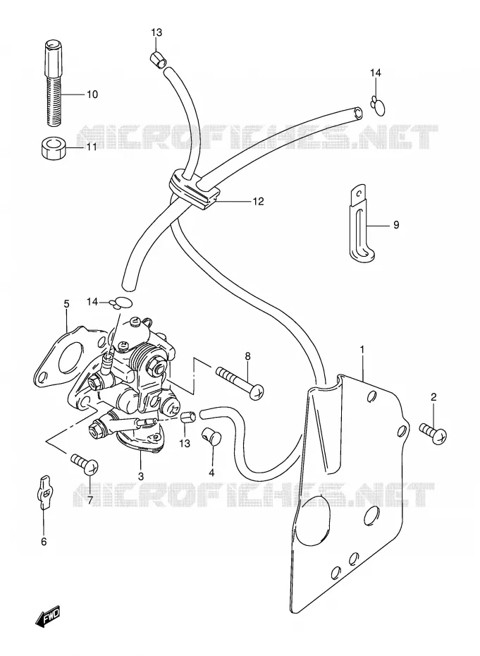 POMPE A HUILE Suzuki MOTO 115 AP 1998  AX115SW(E71)