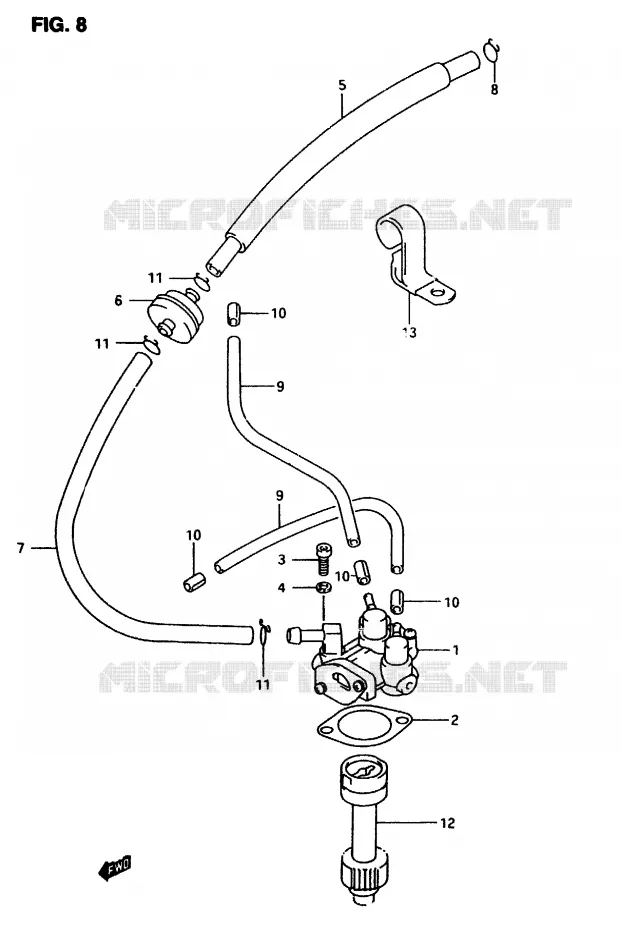 POMPE A HUILE Suzuki SCOOTER 50 AP 2007  AP507(T/7/V)