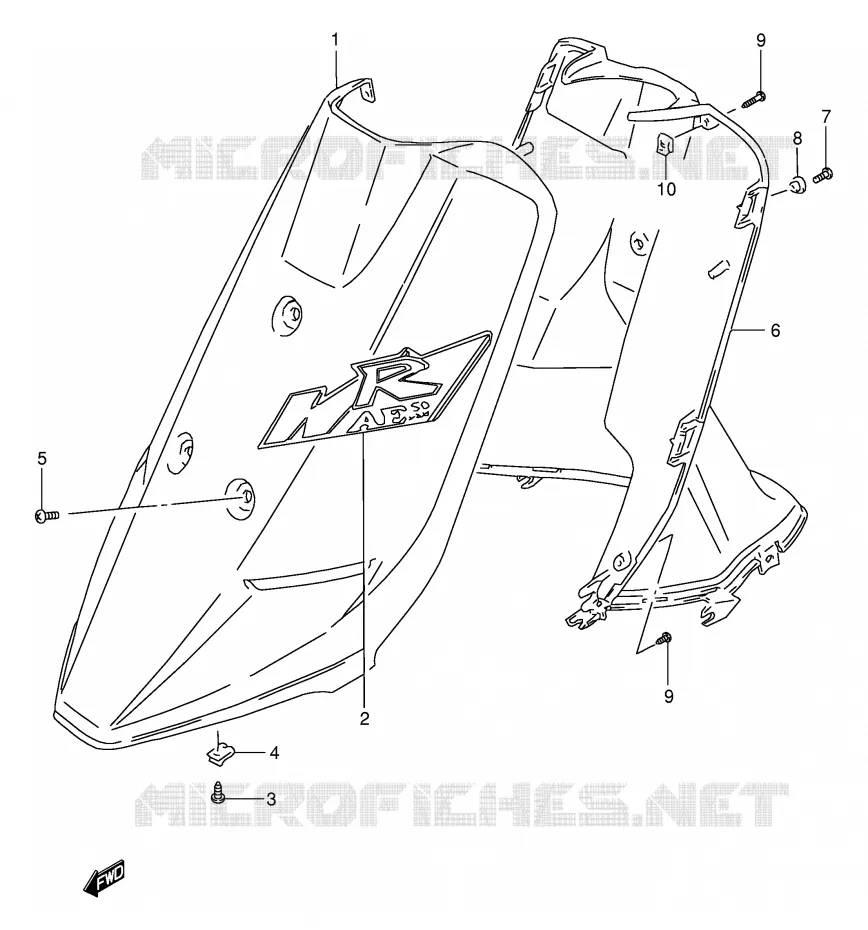PROTEGE JAMBES (AE50RT/RV) Suzuki SCOOTER 50 AE 1994  AE50RR(E28)
